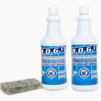 ROG1 cleaner bottles.